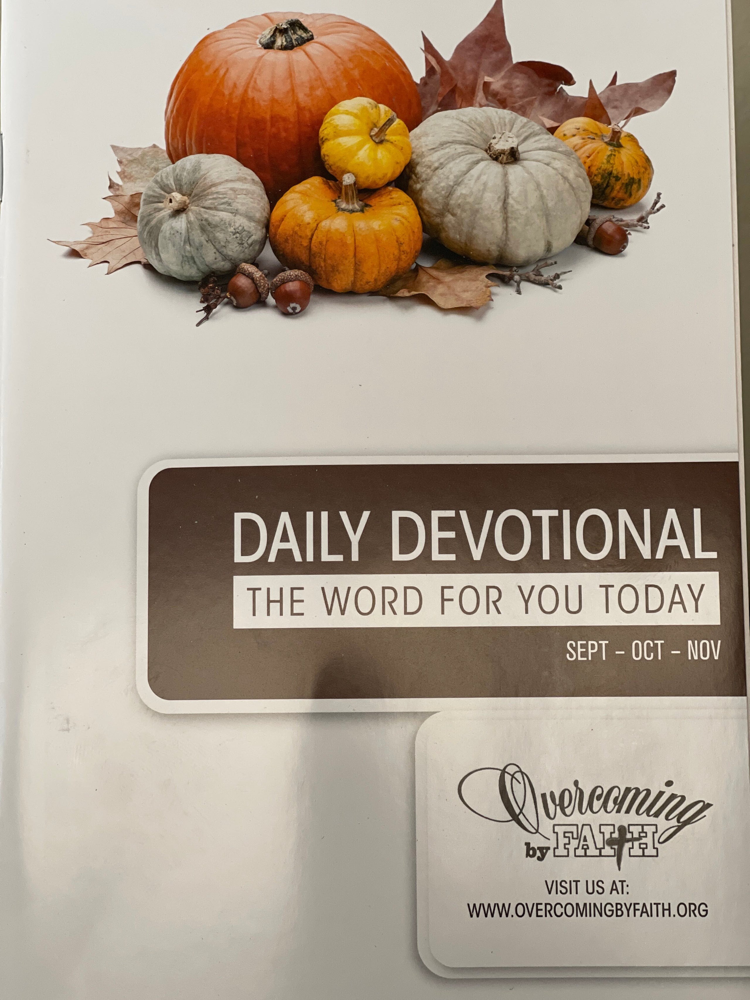2023 Fall Daily Devotional